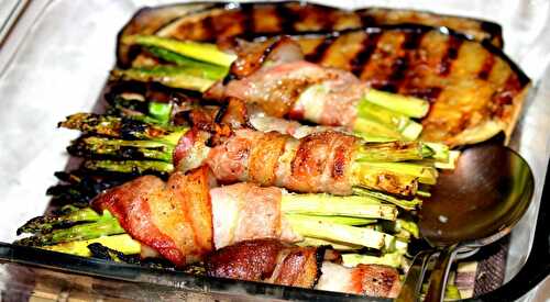Gegrillte Spargeln im Speck – Grilled Asparagus in Bacon – Pane Bistecca