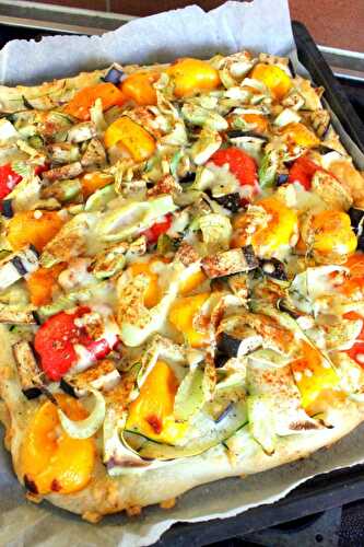 Gemuese Pizza – Vegetable Pizza – Pane Bistecca