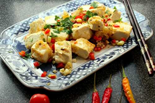 Gemuese-Tofu – Vegetable Tofu – Pane Bistecca