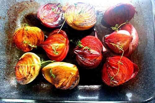 In Balsamico gekochte Zwiebeln – Onions cooked in Balsamic Vinegar – Pane Bistecca