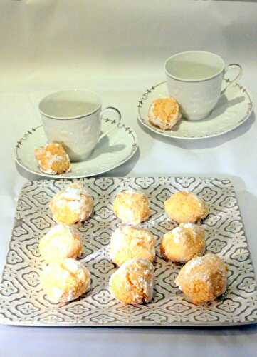 Kokos-Mandel Traeumli – Cocos-Almond Dream Cookies – Pane Bistecca