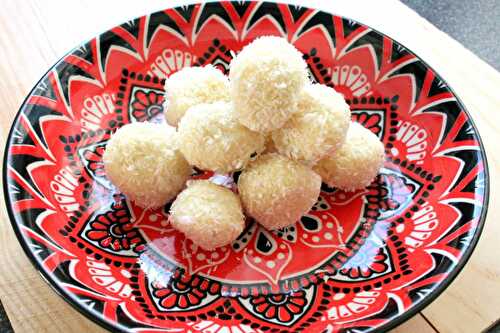 Kokosnuss-weisse Schokolade Pralinen – Coconut-white Chocolate Pralines – Pane Bistecca