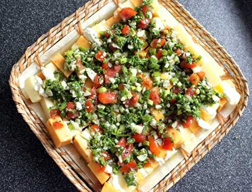 Kräuter – Käse Salat – Herb – Cheese Salad – Pane Bistecca
