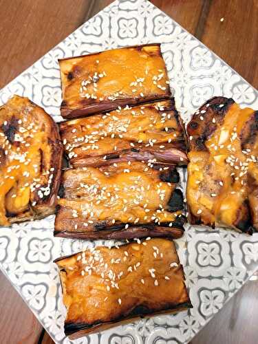 Nasu Dengaku – Japanische Miso Auberginen – Japanese Miso Eggplants – Pane Bistecca