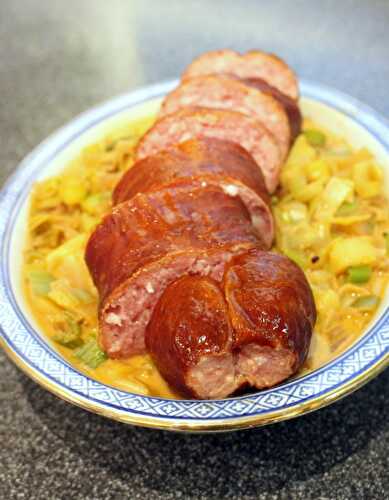 Papet Vaudoise – Swiss traditional Leek and Sausage recipe – Pane Bistecca