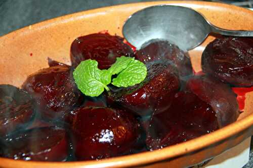 Randen/Rote Beete im Rotwein – Beetroot in Red Wine – Pane Bistecca