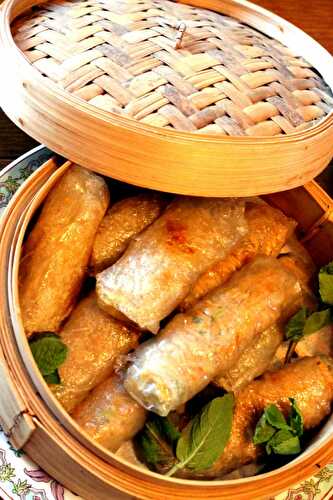 Reispapier Frühlingsrollen – Glutenfrei – Rice Paper Spring-rolls – Gluten-free – Pane Bistecca