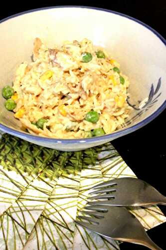 Reissalat aus Resten – Rice Salad from Leftovers – Pane Bistecca