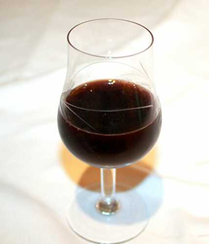 Rotwein-Kaffee Likoer – Red Wine-Coffee Liquor – Pane Bistecca