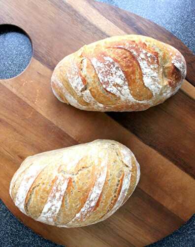 Sauerteig Weizen-Roggen Brot aus dem Topf – Sourdough Wheat-Rye Bread from the Pot – Pane Bistecca