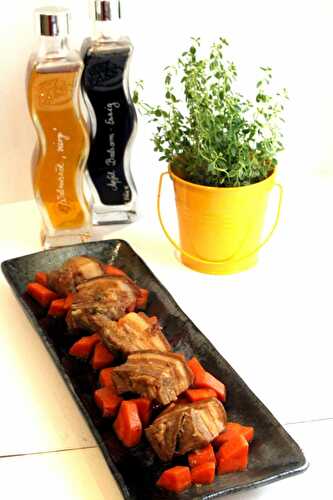 Schweinebauch mit Karotten – Pork Belly with Carrots – Pane Bistecca