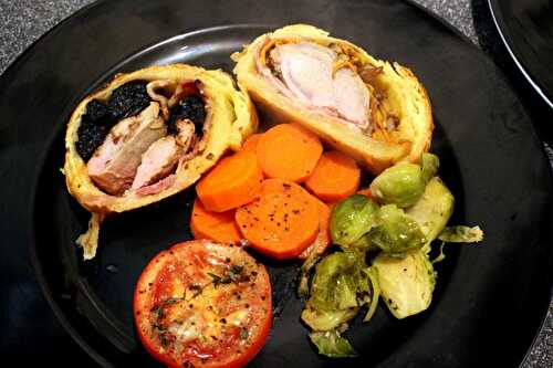 Schweinefilet im Blätterteig mit zwei verschiedenen Füllungen – Pork Fillet in Puff Pastry with two different Fillings – Pane Bistecca