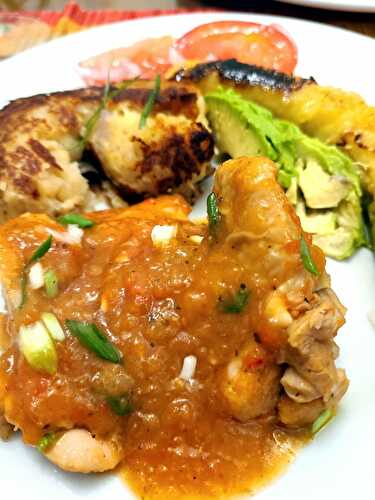 Seco de Pollo – Ecuadorianisches Hühnergericht – Ecuadorian Chicken Dish – Pane Bistecca
