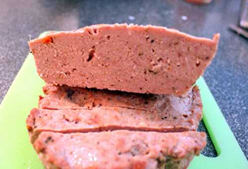 Selbstgemachter grober Schweizer Fleischkäse – Homemade coarse Swiss Meatloaf – Pane Bistecca