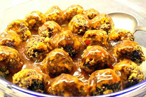 Klebrige Fleischbaellchen aus Thailand – Sticky Meatballs from Thailand