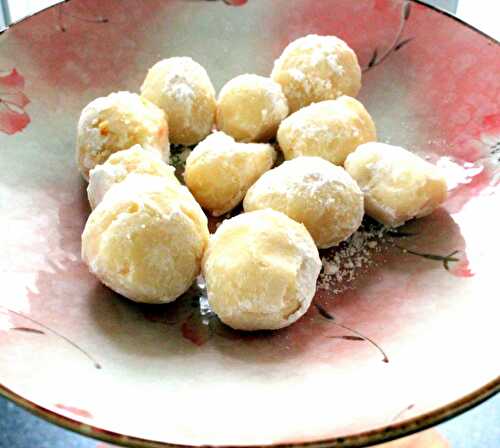 Zitronen und weisse Schokolade Pralinen – Lemon and white Chocolate Pralines