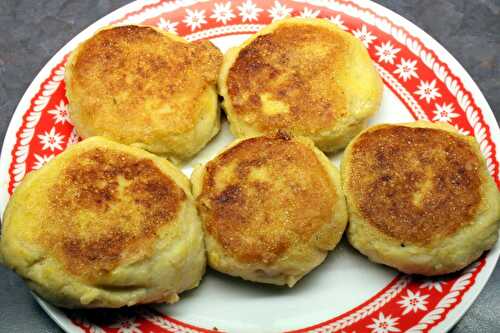 Glutenfreie gefüllte Kartoffel-Küchlein – Gluten-free stuffed Potato Cakes