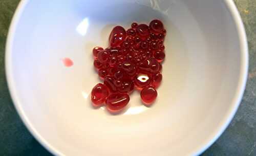 Frucht- oder Gemüse Kaviar selber machen – Make your own Fruit or Vegetable Caviar