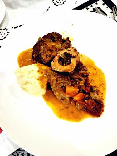 Kalbshaxen aus dem Slowcooker – Veal Shanks from the Slowcooker