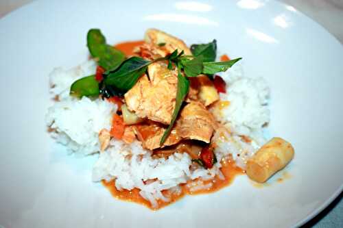 Thai Lachs und Gemüse Curry – Thai Salmon and Vegetable Curry