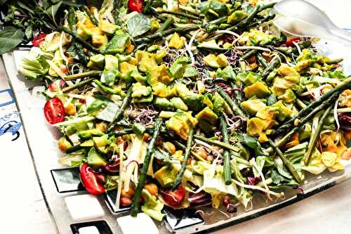 Asiatischer gemischter Salat – Asian mixed Salad