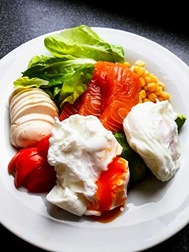 Gemischte Salat Schüssel mit Vinaigrette – Mixed Salad Bowl with Vinaigrette