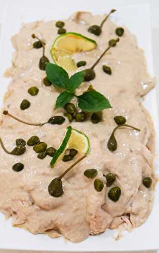 Carne Tonnata besser bekannt als Vitello Tonnato – Italian Starter for hot Summer days