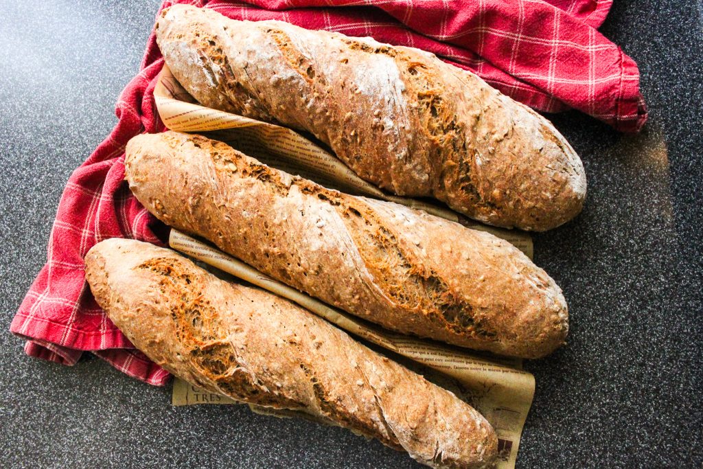 Koerner-Baguettes – Grain Baguettes – World Bread Day 2022