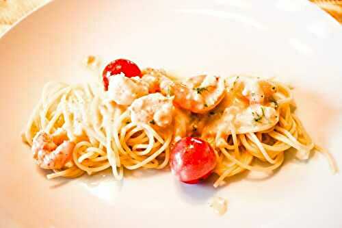 Spaghetti con Gamberi – Spaghetti with Shrimps