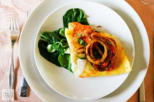 Mit Quark gefüllte Omeletten – Curd filled Omeletts