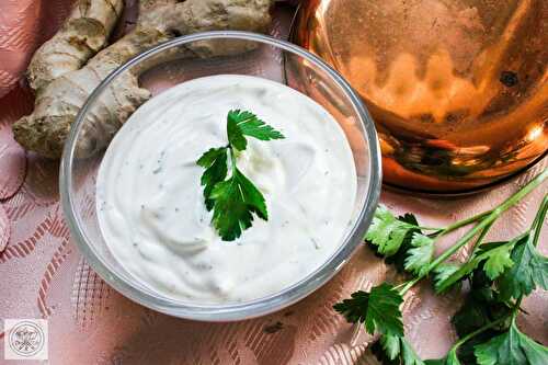 Raita – Indischer Jogurt Dip – Indian Yogurt Dip