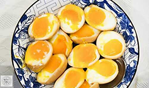 Shoyu-Zuke Tamago – Japanische eingelegte Soja Sauce Eier – Japanese Soy Sauce pickled Eggs