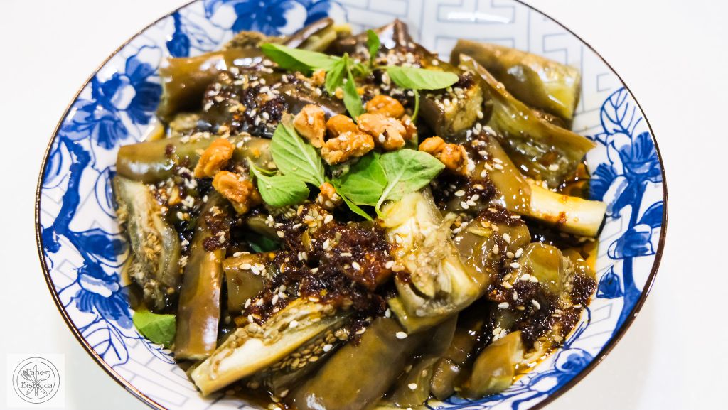 Asiatischer Auberginen Salat – Asian Eggplant Salad