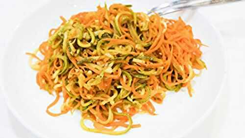 Gemüse Nudeln – Vegetable Noodles