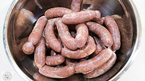 Fränkische Bratwürste selbstgemacht – Koch mein Rezept – Homemade Franconian Sausages