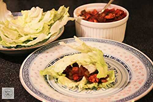 San Choy Bao – Chinese Chicken Lettuce Wrap