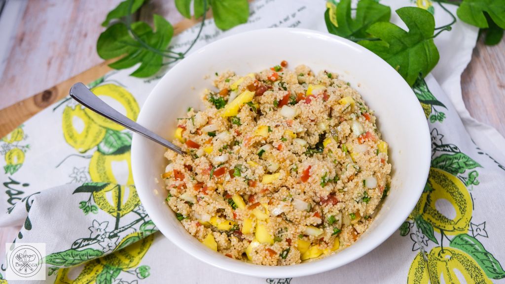 Zitroniger Couscous Salat – Lemony Couscous Salad