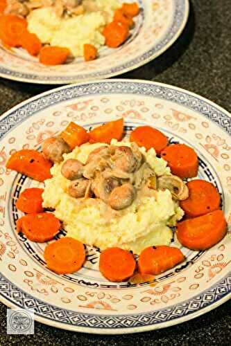 Brätchügeli uf Härdöpfelstock! Schweizer Tradition! – Small Veal Balls on mashed Potatoes! Swiss Tradition!