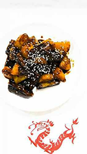 Klebrige Auberginen und Kartoffeln – Sticky Eggplants and Potatoes