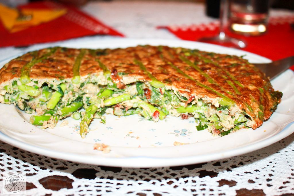 Kookoo Sabzi – Iranische Kräuter Frittata mit Spargeln – Iranian Herb Frittata with Asparagus