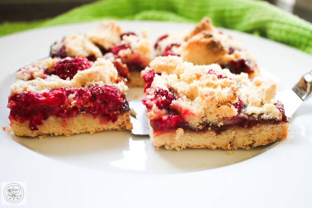 Glutenfreie Himbeeren Schnitten – Gluten-free Raspberry Bars