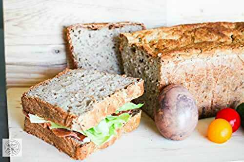 Glutenfreies Brot mit Quinoa Flocken – Gluten-free Bread with Quinoa Flakes
