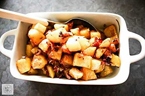 Honig und Speck Kartoffeln – Honey and Bacon Potatoes