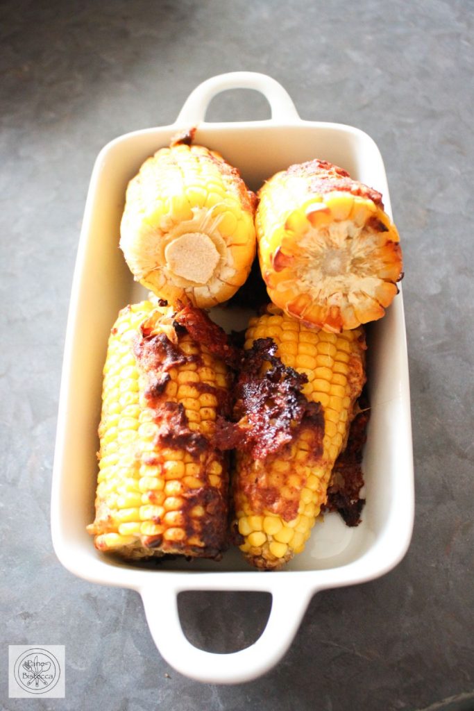 Knoblauch Butter Mais Kolben – Garlic Buttered Corn on the Cob
