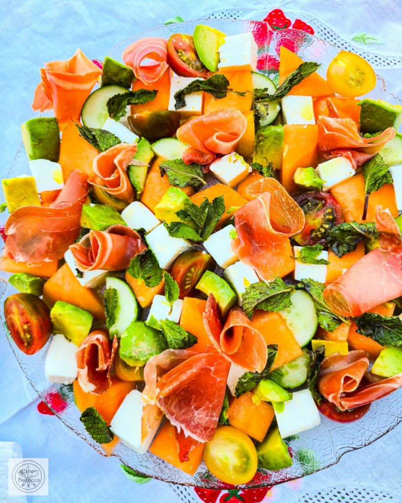 Antipasto di Melone e Prosciutto – Starter Plate with Melon and Prosciutto