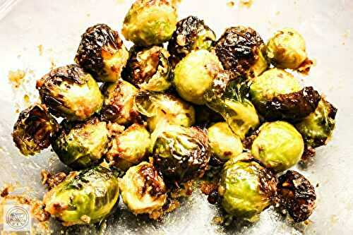 Rosenkohl im Airfryer gebraten – Brussels Sprout cooked in the Airfryer