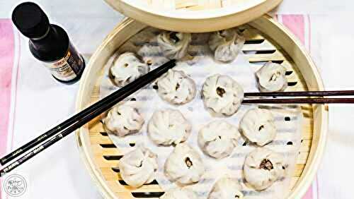 Mongolian Buuz gedämpfte mongolische Teigtaschen – Steamed Meat Dumplings