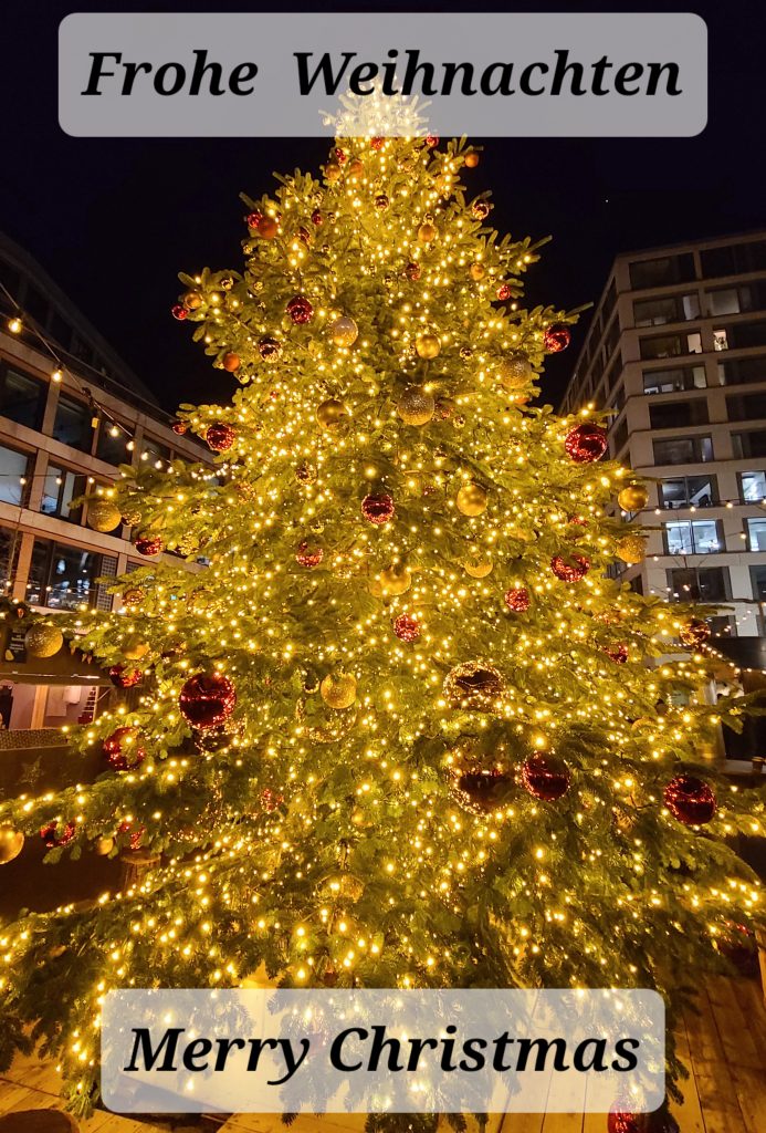 Frohe Weihnachten – Merry Christmas