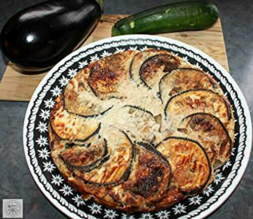 Ottolenghi’s Aubergine Courgette and Yoghurt upside-down Cake