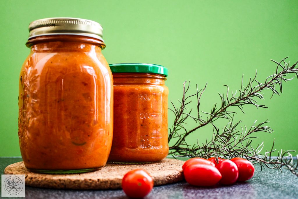Selbstgemachte Tomaten Sauce – Homemade Tomato Sauce